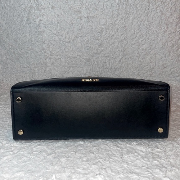 New Michael Kors Hamilton Multi Mixed Leather XL EW Shoulder Bag Tote Black - Picture 9 of 15